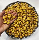 پسته کله قوچی درجه یک زعفرانی شور شده