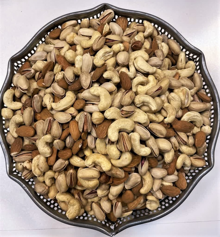آجیل چهار مغز درجه یک خام
