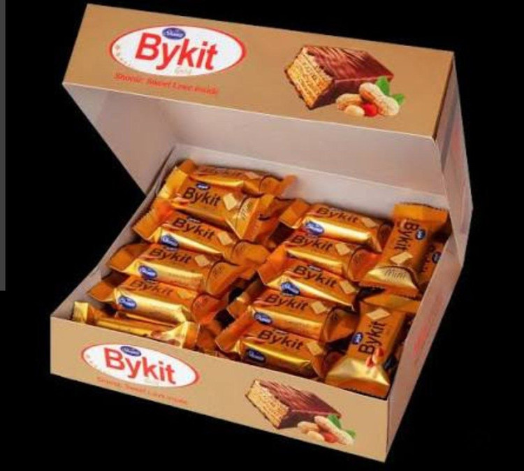 ویفر شکلات بایکیت در چهار طعم بسته20 عددی هر عدد 45 گرم